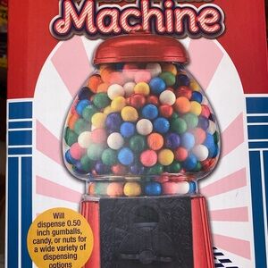 Red Gumball Machine